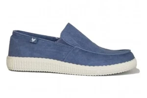HERREN WALK IN PITAS SLIP IN LEINWAND SCHUHE GRÖSSE 7 8 9 10 11 12 - Bild 1 von 1