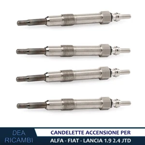 4x Candelette Accensione per ALFA ROMEO 145, 146, 147 1.9 JTD 1999-2013 CD103 - Imagen 1 de 4
