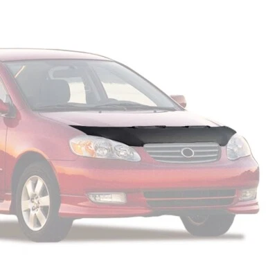 Black Car Bonnet Hood Bra Protector Mask Cover For Toyota Corolla 2003-2006 Foto 1 de 4