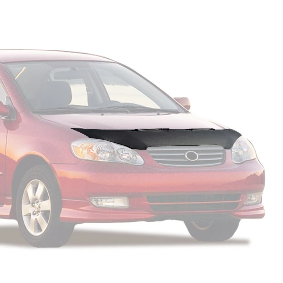 Black Car Bonnet Hood Bra Protector Mask Cover For Toyota Corolla 2003-2006 - Image 1 of 4