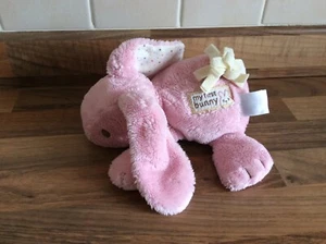 Gund Baby My First Bunny Pink Spotty Rabbit Soft Plush Toy 7” Comforter Rattle - Picture 1 of 2
