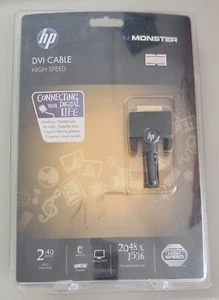 Cavo DVI HP 2,4mt High Speed ultra risoluzione 2048x1536 - Imagen 1 de 2