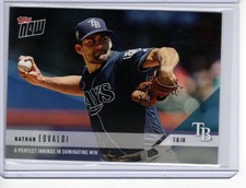 NATHAN EDVALDI 2018 TOPPS NOW 428 SOLD OUT TOPPS.COM VERY LOW PRINT RUN = 164