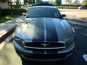 FOR 2011 2012 2013 2014 Ford MUSTANG 10" Racing Vinyl Stripe Graphic 36 FEET - Picture 1 of 34