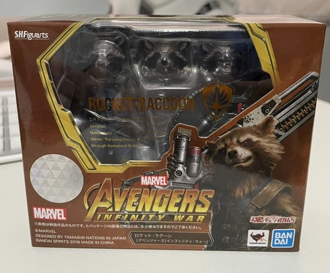 Bandai S.H.Figuarts Rocket Raccoon Avengers Infinity War Guardians of the Galaxy Cover