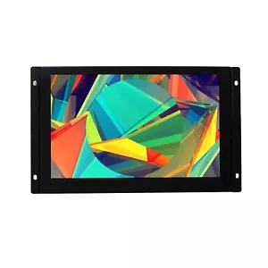 10,1 Zoll 1280x800 LCD Monitor Metallgehäuse Industrie LCD Display HD VGA Eingang - Bild 1 von 6