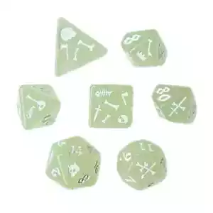 🧊💀 Gelatiner Würfel Glow in the Dark | Dnd Würfel Set | Dungeons & Dragons - Bild 1 von 1