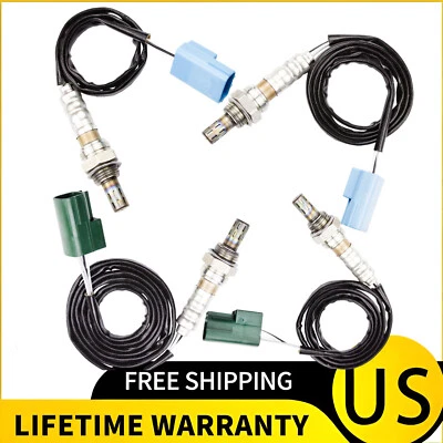 4PC Oxygen O2 Sensor For 2001-2002 Nissan Pathfinder 2002-2003 Infiniti QX4 3.5L Foto 1 de 4