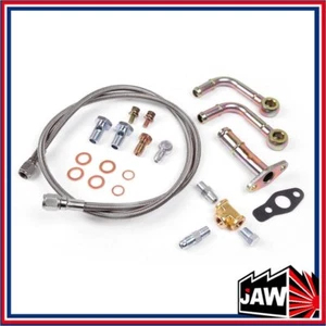 Kit de línea de agua de aceite turbo M10x1.25 alimentación de aceite y refrigerante M12x1.25 MHI TF035HM TD04 - Imagen 1 de 1