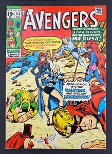 THE AVENGERS #83 (DEZEMBER 1970) ~ ERSTE WALKÜRE ~ HOCHWERTIGER COMIC - Bild 1 von 7