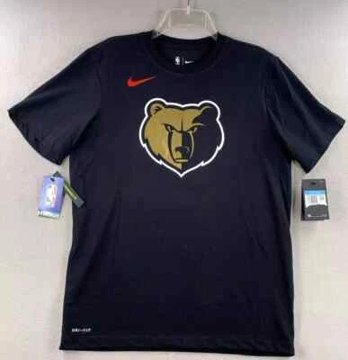 Memphis Grizzlies Nike 2020/21 City Edition Essential Logo T-Shirt Men's NBA New - Image 1 of 4