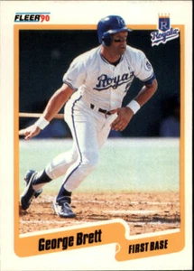 1990 George Brett Fleer Baseballkarte #103 - Bild 1 von 2
