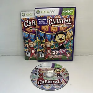Carnival Games Monkey See Monkey Do Xbox 360 Kinect CIB With Manual *Untested* - Picture 1 of 8