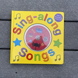 Children's Books - Sing Along Songs Book - Board Book - CD Included - Picture 1 of 3