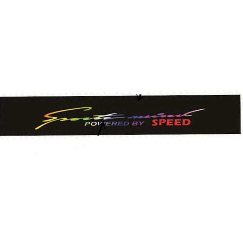 Laser Colorful Reflective Decal Sticker Decorative For Car Window Windshield Foto 1 de 4