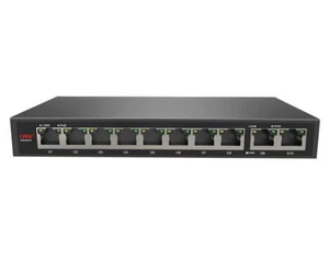 10 Port Unmanaged PoE Power Switch Gigabit RJ45 port External 250W power supply - Picture 1 of 4