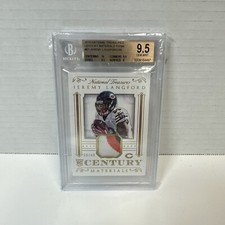 2015 National Treasures Century Materials Prime /49 Jeremy Langford Rookie RC