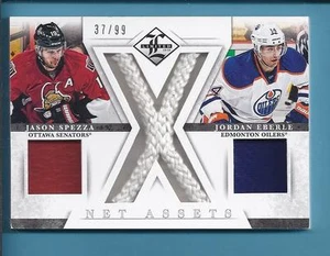 2012 Limited NET ASSETS J.Spezza Senators /J.Eberle  Oilers #37/99 - Picture 1 of 1