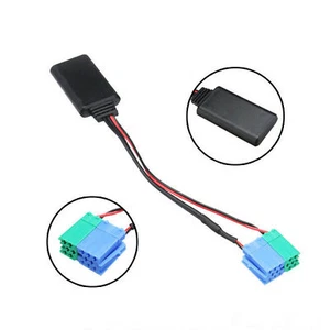 Car Radio bluetooth Adapter Aux in Cable Fits Iphone iPod Mp3 Porsche Becker US - Picture 1 of 8
