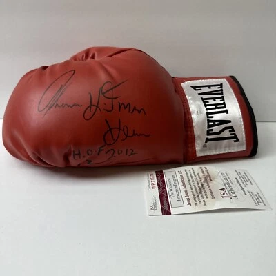 Thomas Hearns Signed Everlast Boxing Glove "Hitman" JSA COA HOF 2012 Inscribed - Image 1 of 4