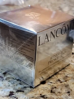 Lancome Renergie French Lift Night Duo Crema Reafirmante 1.7oz Nueva Caja Sellada Foto 1 de 4