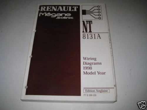 Diagramas de Cableado Renault Megane Scenic, Stand 1998 - Imagen 1 de 1