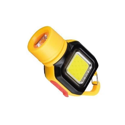 Mini USB Rechargeable Dual-beam Torch LED Light Flashlight Pocket Keychai n S4L2 - Image 1 of 4