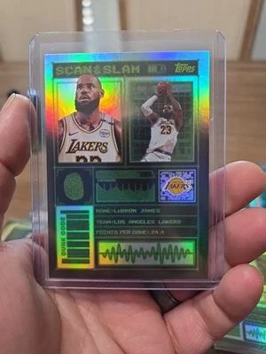 2025-26 Topps LEBRON JAMES #SS-8 Black Friday Rainbow Scan & Slam SP - Image 1 of 2