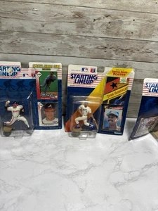 Lot Of 3 MLB STARTING lineup Figures New Sealed Braves Rangers Phillies - Picture 1 of 8