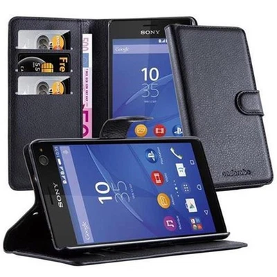 Funda para Sony Xperia C4 Protección Libro Billetera Teléfono Cubierta Magnética Foto 1 de 4