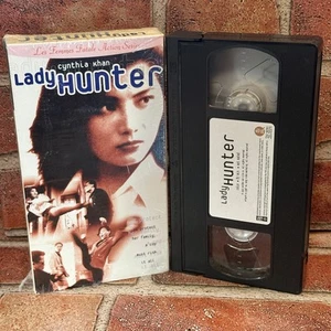 Lady Hunter VHS Used RARE Femme Fatale Martial Arts - Picture 1 of 3