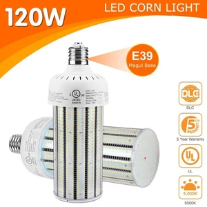 120W LED Corn Light COB Bulb E39 Mogul Base 18000 Lumens Equiv 600W MH/HPS/HID - Picture 1 of 12