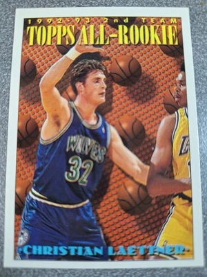 1993-94 年 Topps - Topps 全新秀团队 Christian Laettner #178 V475 — 第 1/2 张图片