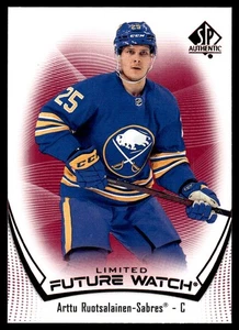 2021-22 SP Authentic Future Watch RED  Arttu Ruotsalainen Buffalo Sabres #139 - Picture 1 of 2