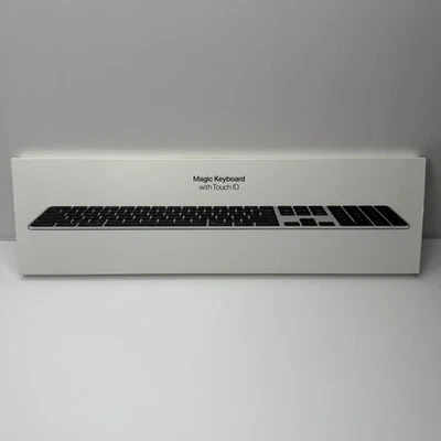 Magic Keyboard with Touch ID and Numeric Keypad for Mac (USB–C) Black Keys ⌨️  - Image 1 of 4