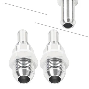 Universal 8AN Male Flare Schott auf 3/8" Schlauchanschluss für Kraftstofftank - Picture 1 of 11