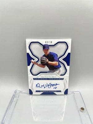 Roberto Alomar 2023 Panini National Treasures Signatures Auto #/10 W/ Mag - Image 1 of 2