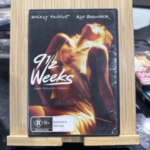 9 1/2 Weeks Dvd 1986 Mickey Rourke Kim Basinger Region 4 PAL - Picture 1 of 6