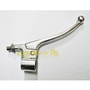 Leva freno Amal Style cromata con portaleva Ø 22mm  caferace custom - Imagen 1 de 2
