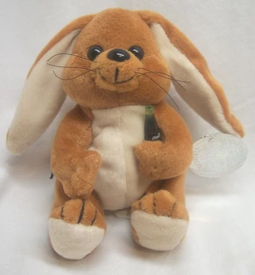Coca-Cola 1999 COKE Scotland LOCHS THE RABBIT 5" Bean Bag STUFFED ANIMAL Toy NEW - Image 1 of 4