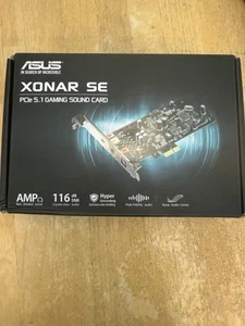 Asus Xonar SE 5.1 Kanal PCIe Gaming Soundkarte - Bild 1 von 3