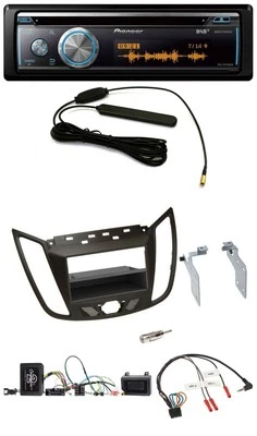 Pioneer CD USB Bluetooth DAB Lenkrad Autoradio für Ford C-Max Kuga braun - Bild 1 von 4