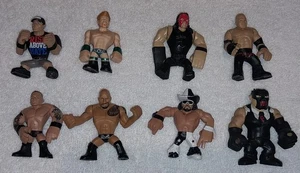 WWE Rumblers Mini Wrestling Figur 8 Stück John Cena, Macho Man, Rock & mehr - Bild 1 von 2