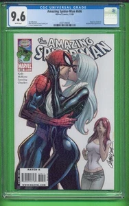 AMAZING SPIDER-MAN #606 CGC 9.6 WHITE PAGES BLACK CAT, DIABLO & MADAME WEB 25017 - Picture 1 of 2