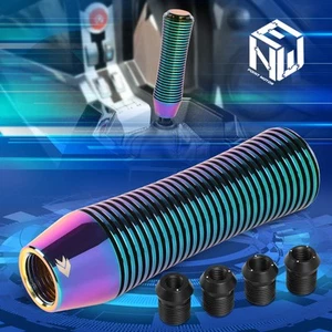 NRG SK-700MC 114mm Tall Heatsink Style Short Curvy Cylinder Lever Shift Knob - Bild 1 von 6