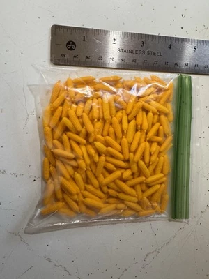 9/16 Inch Yellow Corn Cob Crib Combine Fill 1/16 scale Farm Toy plastic 225 Pc - Image 1 of 4