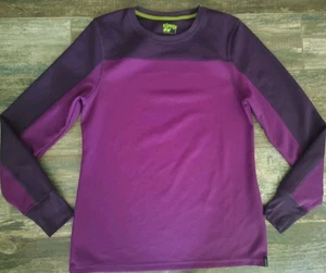Koppen Damen Thermo Waffelmuster Langarm Oberteil Lila Colorway Größe Large - Bild 1 von 8