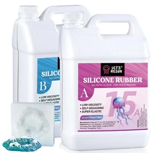 Silicone Mold Making Kit 15A, 4H Faster Curing Liquid Silicone Rubber, Super ... - Picture 1 of 6