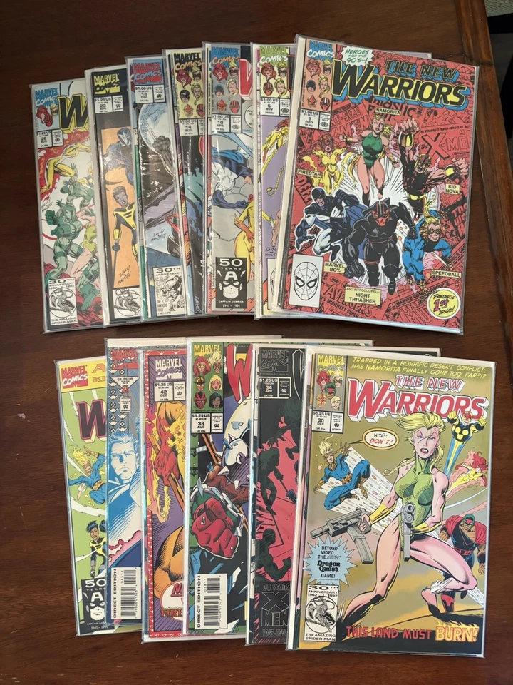 NEW WARRIORS #1-47 + ANNUALS 1,3 | MARVEL COMIC FULL RUN LOT | HIGH GRADE🔥🔥🔥 - Image 1 of 1