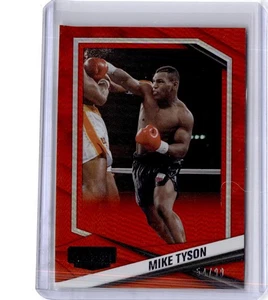 2025 Panini Combat Anthology #28 Mike Tyson Orange - Bild 1 von 2